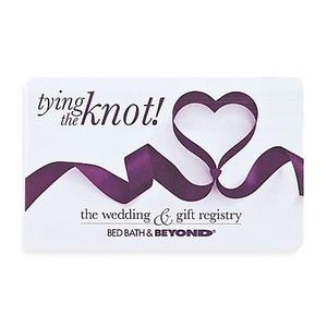 "tying the knot!" Ribbon Heart Gift Card $50