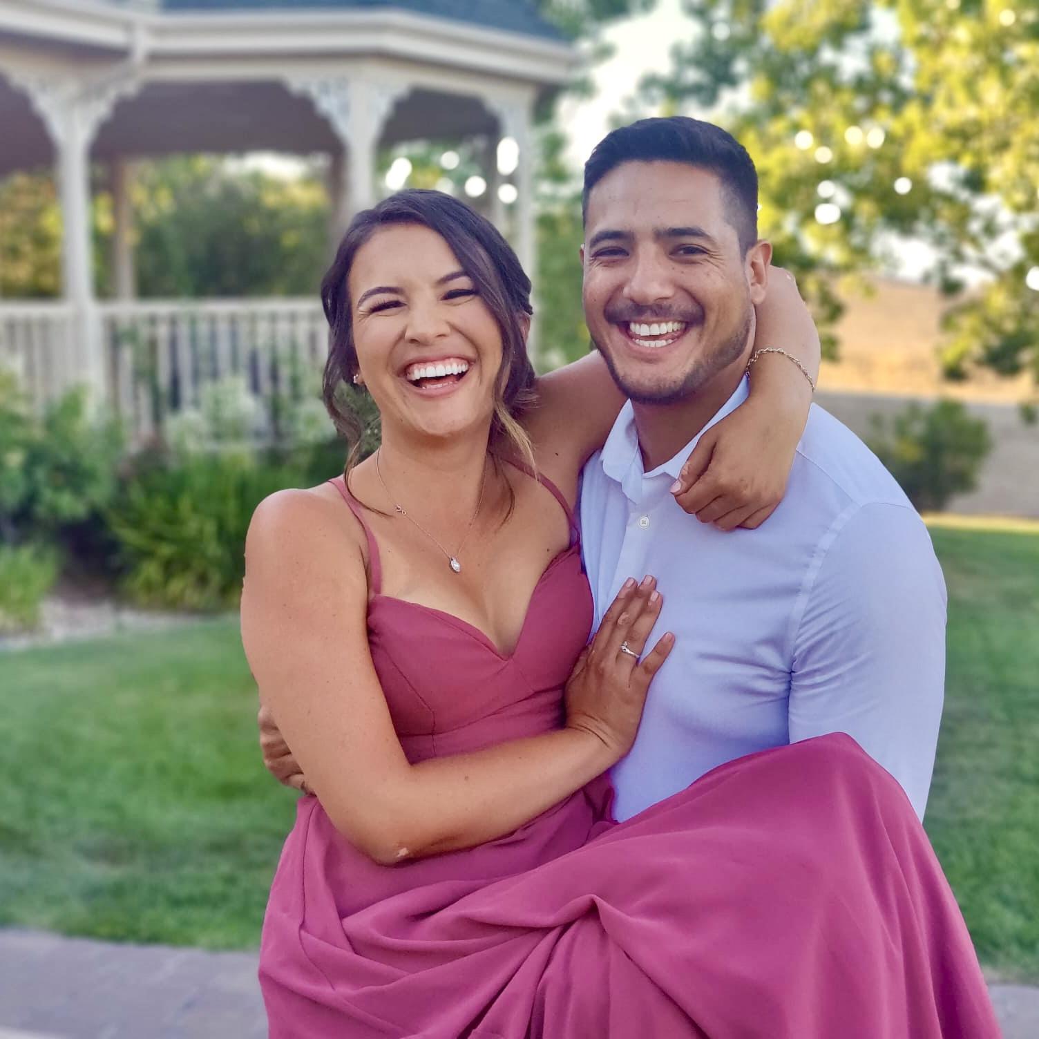 Kealy and Seth’s wedding in August, 2022.