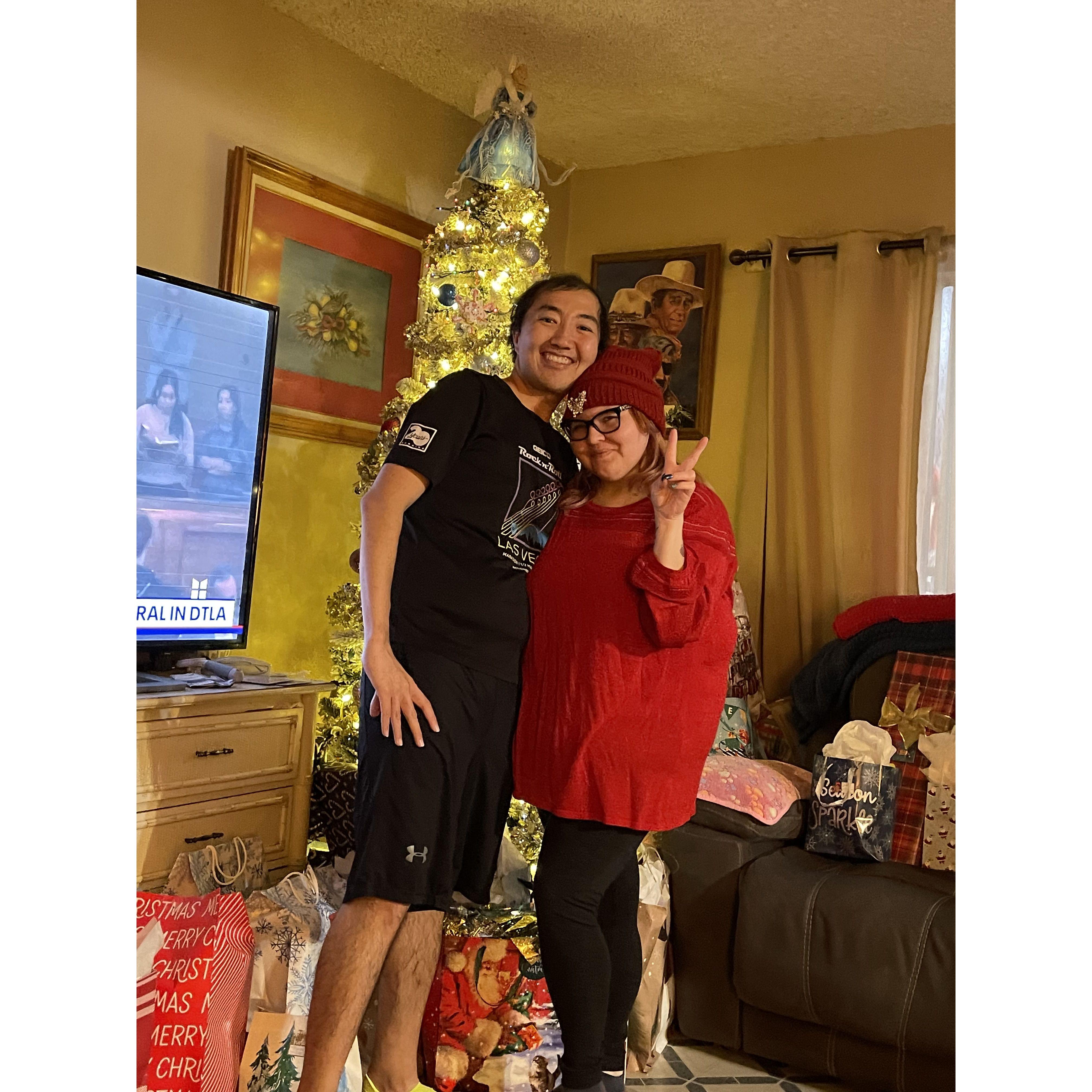 Our first christmas together