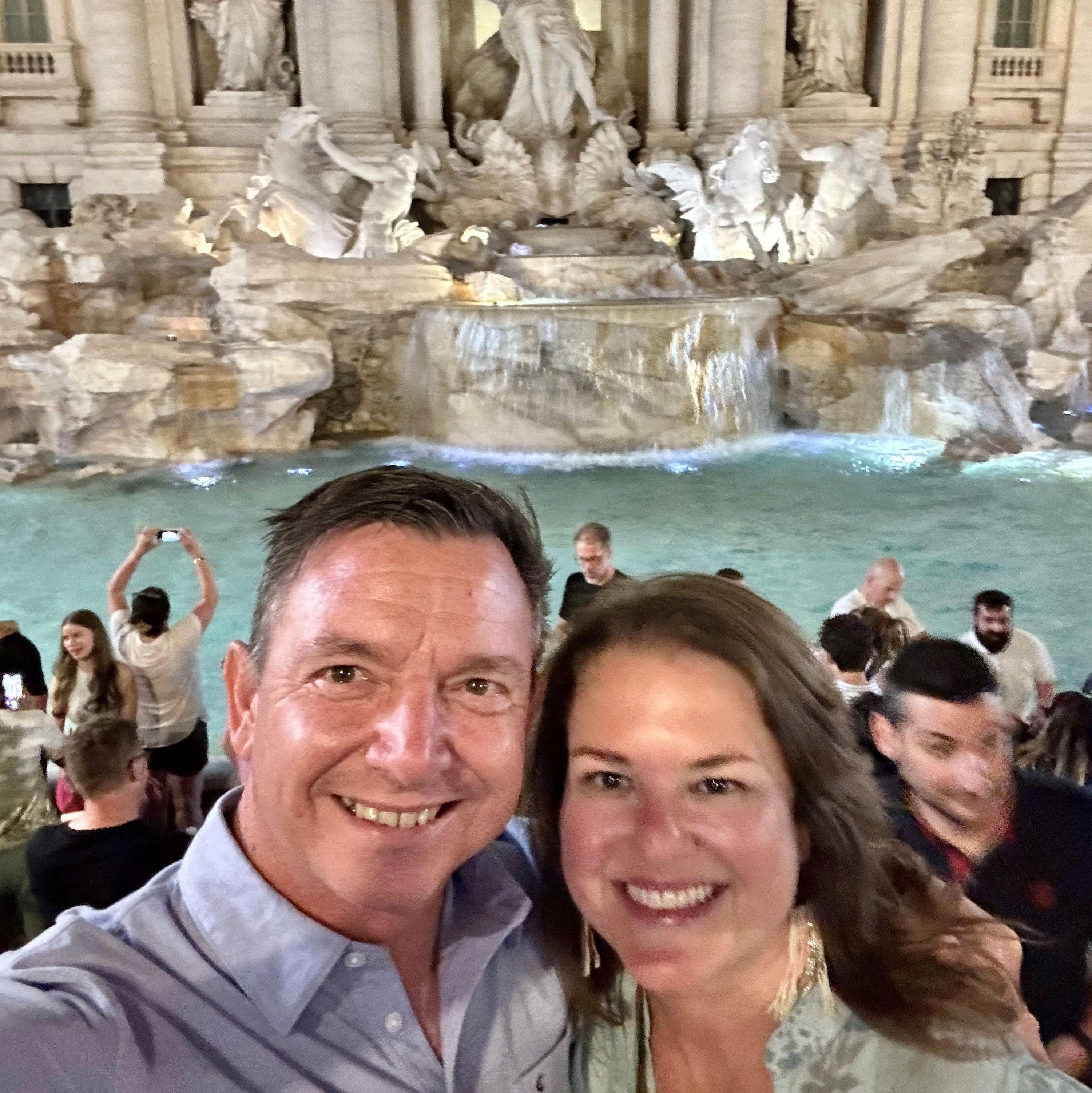 Last night of our Italy trip, in Rome