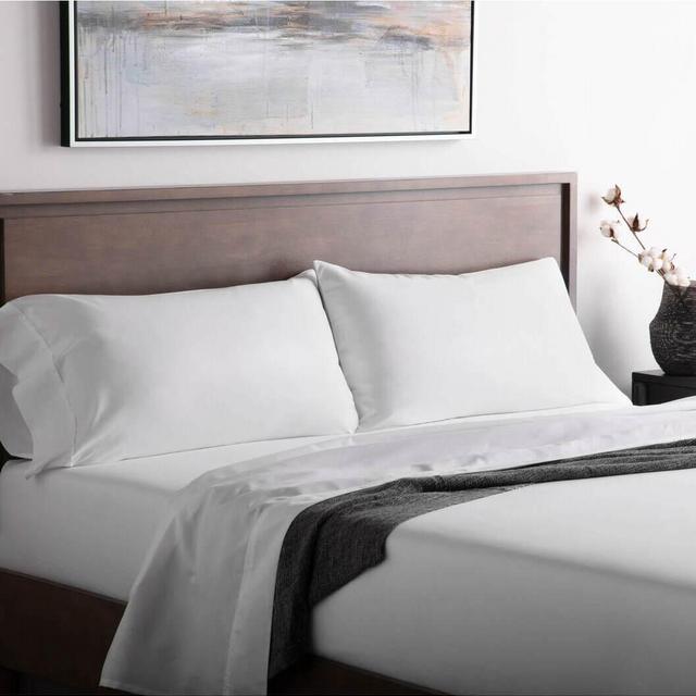Bamboo Sheet Set - King, White