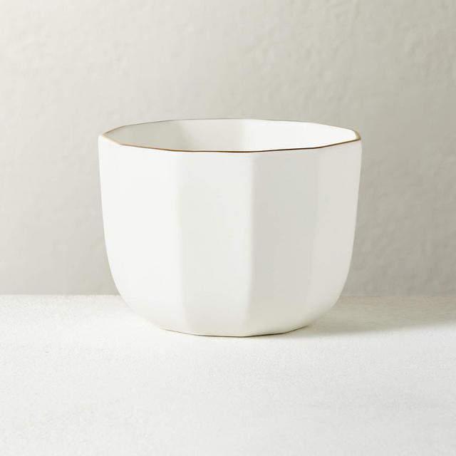 Queenie White Bowl
