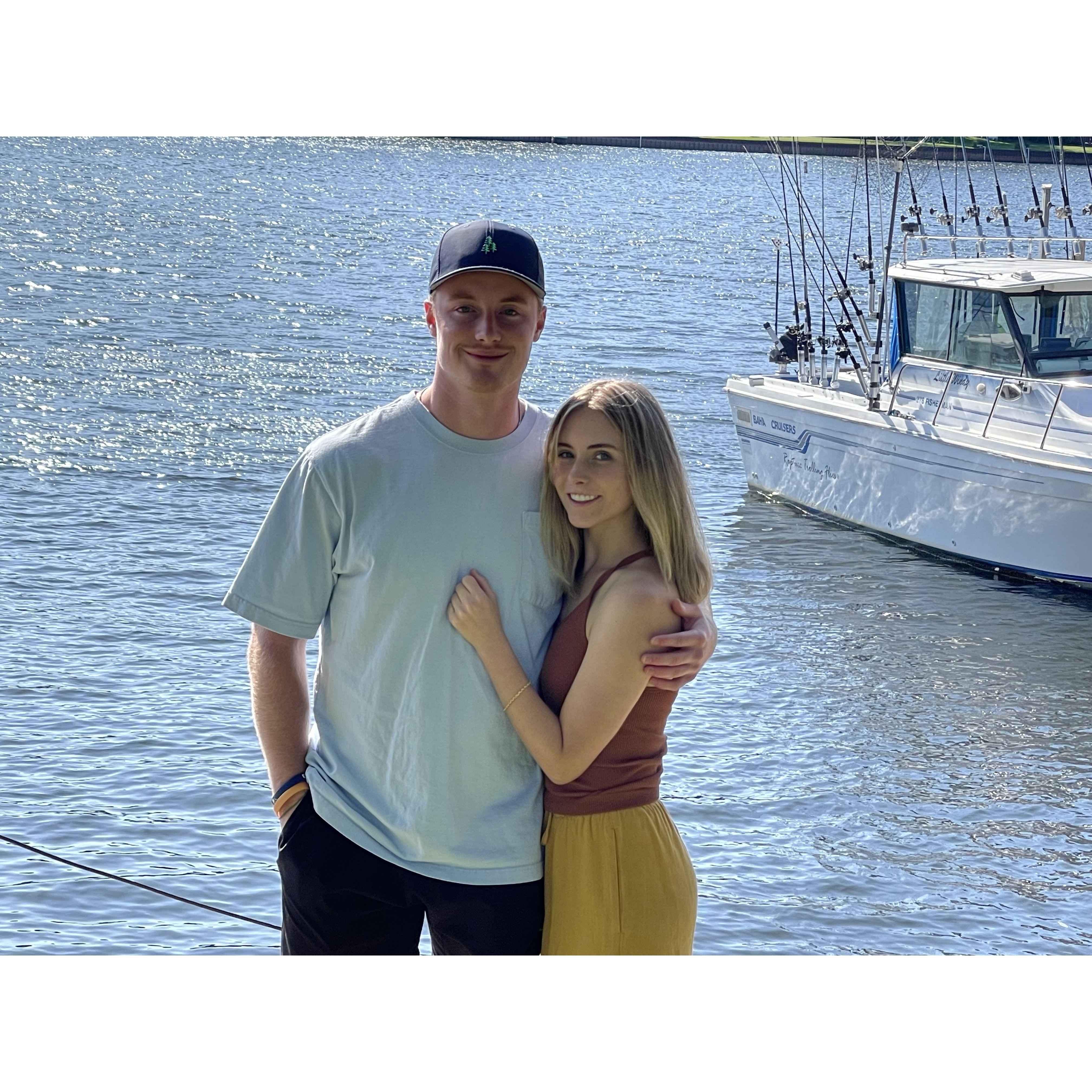 Michigan trip with Hobie's family!