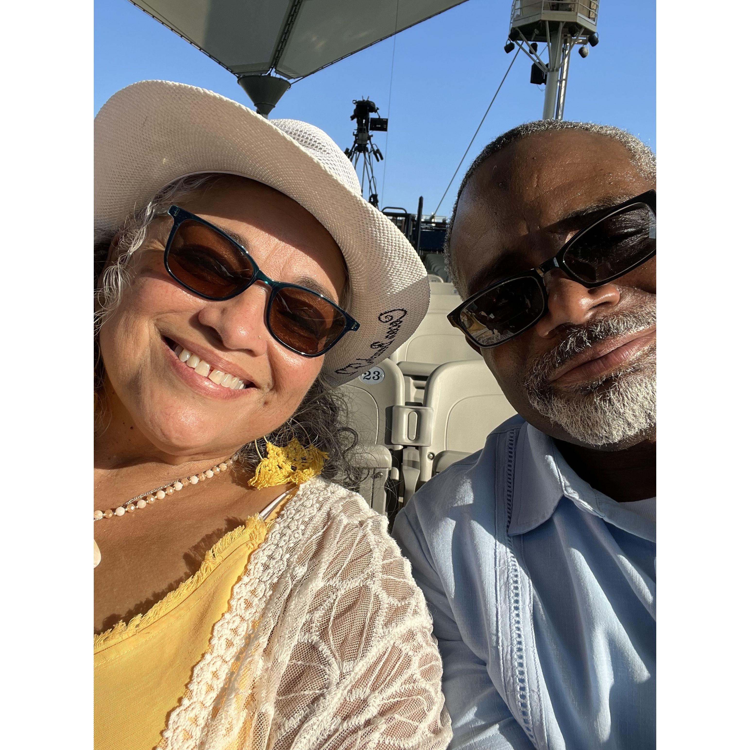 We love to be outdoors enjoying fun in the sun!
