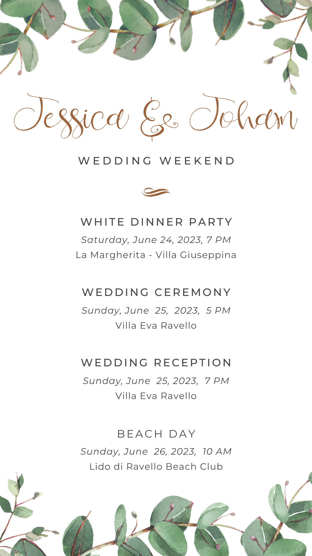 The Wedding Website of Jessica Intriago and Joham Escheik