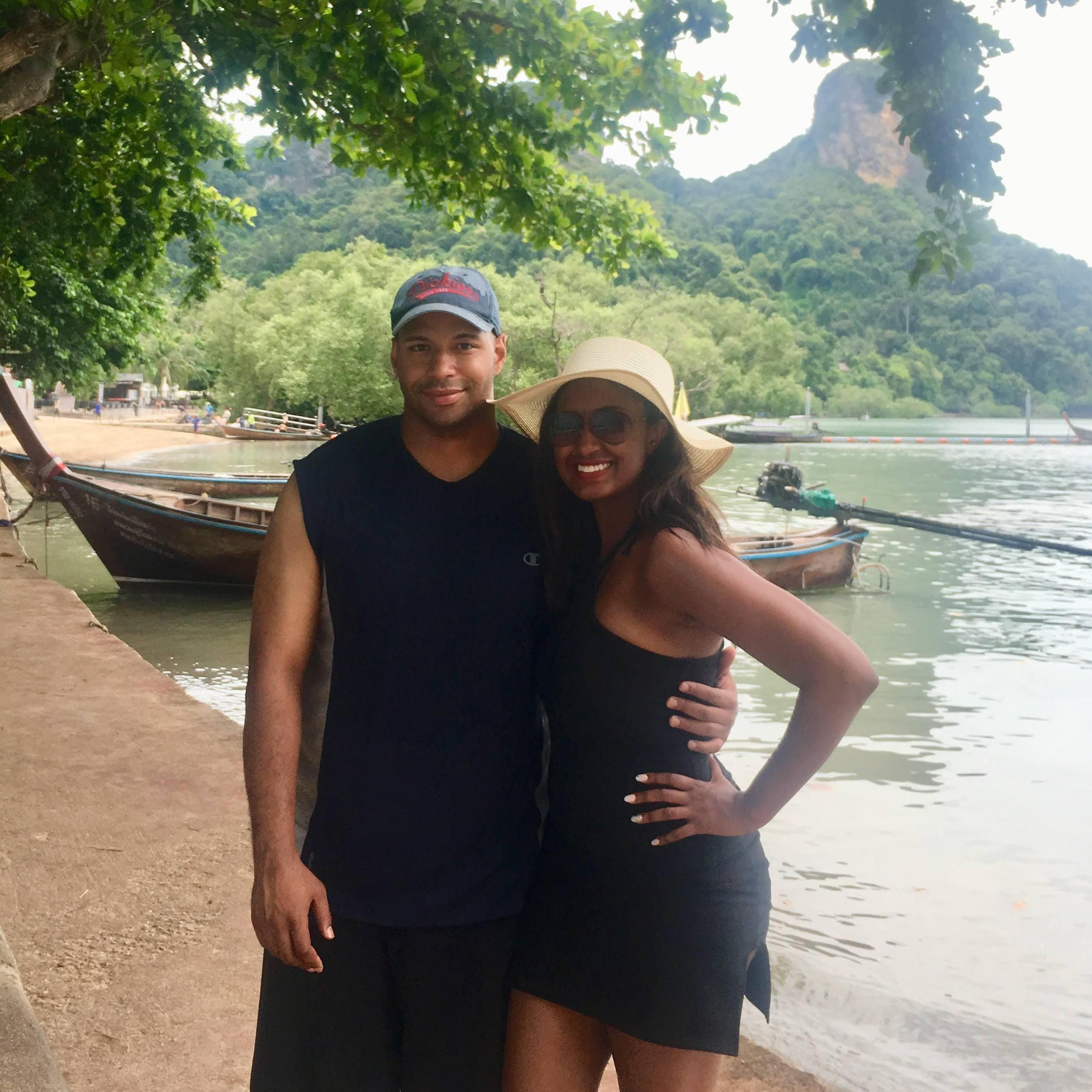 Taken on Krabi Island during our trip to Thailand ❤️