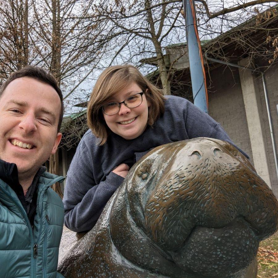 Alexx definitely thought we were getting engaged at the zoo and spent the whole visit waiting for it