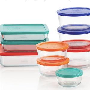 Pyrex Simply Store (9-Pack) Mixed Sized Glass Food Storage Set