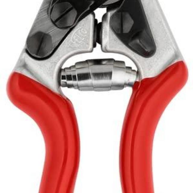 Felco Pruning Shears (F 16) - High Performance Swiss Made Left-Handed One-Hand Garden Pruner with Steel Blade