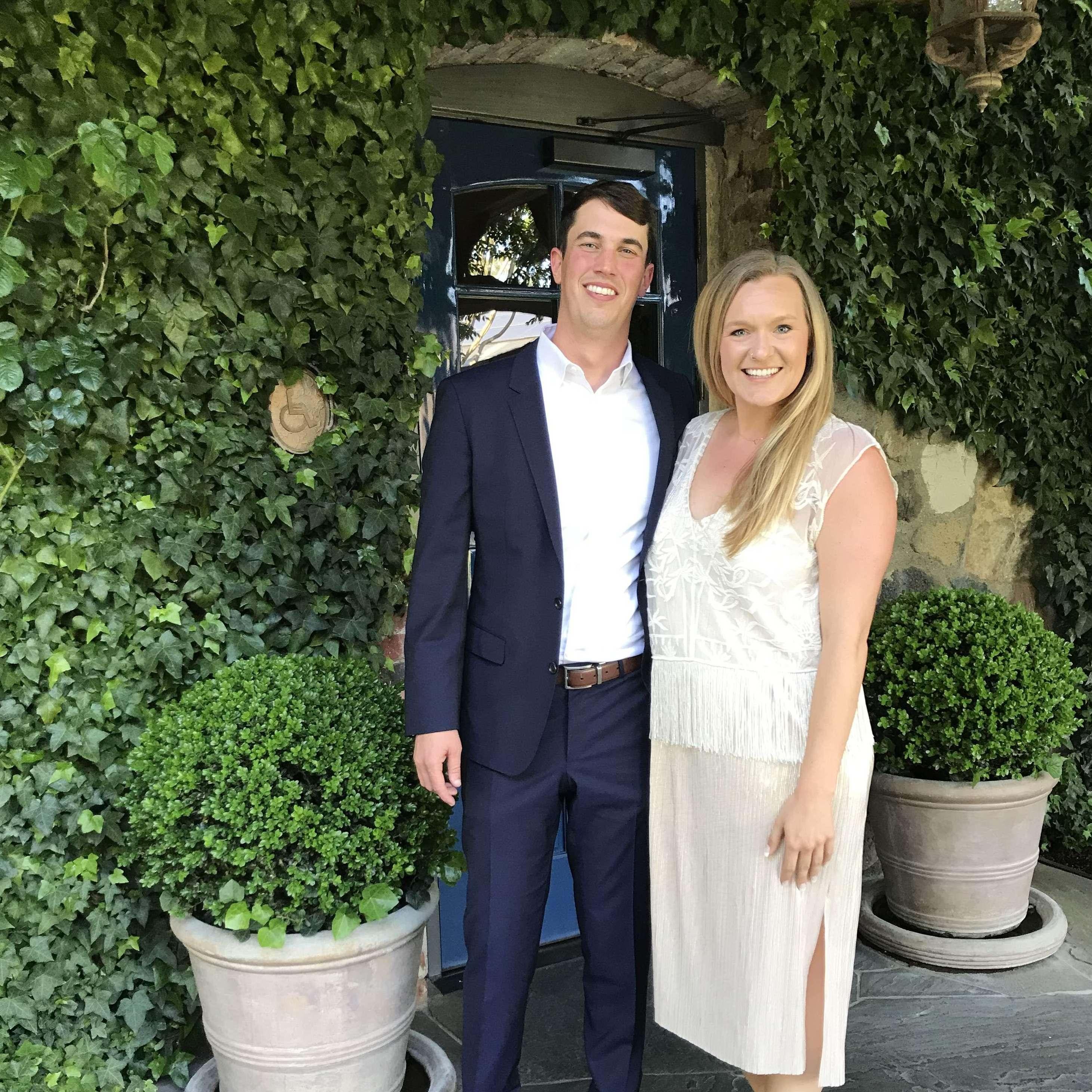 Outside the French Laundry for Kaity’s 30th!