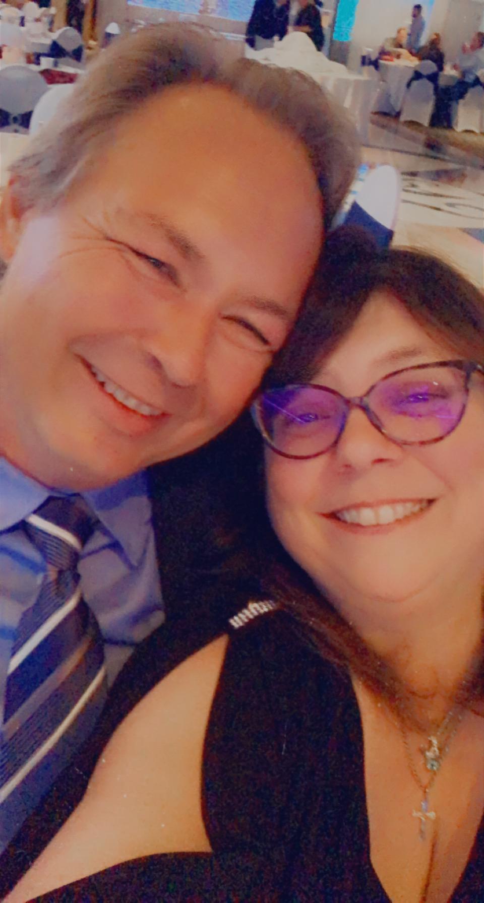 Our first wedding together for Johns cousin.