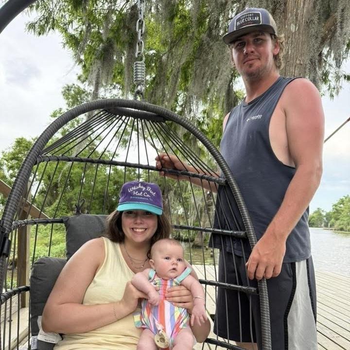 Harper first river trip!