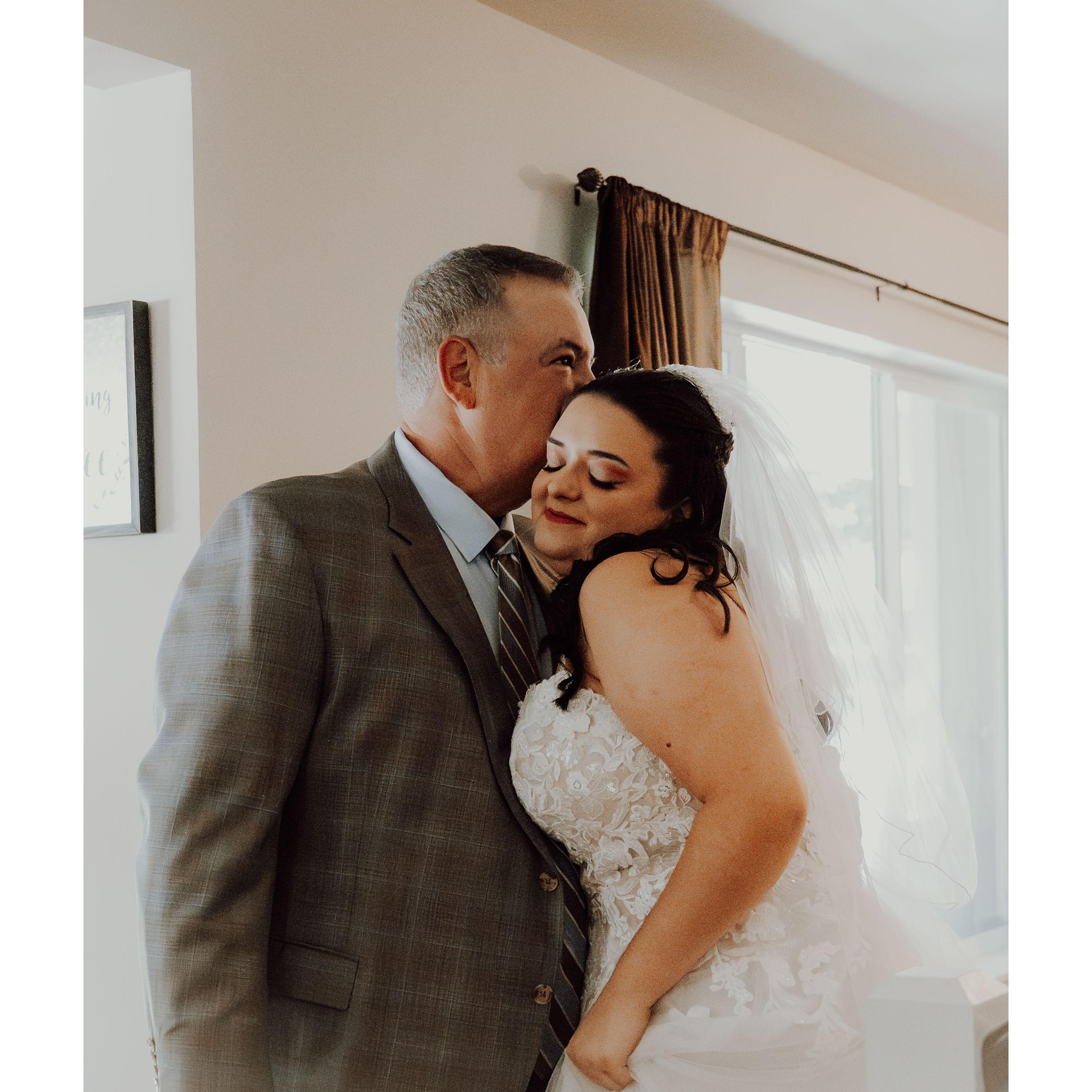 First look with dad :)