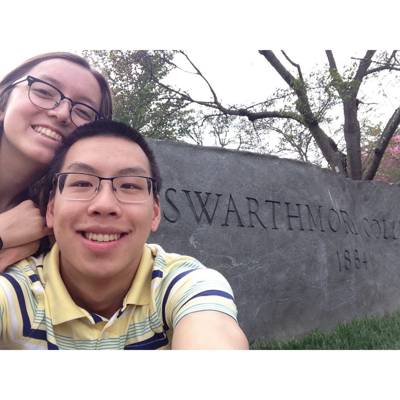 We first met our freshmen year where we lived across from each other in Willets Hall