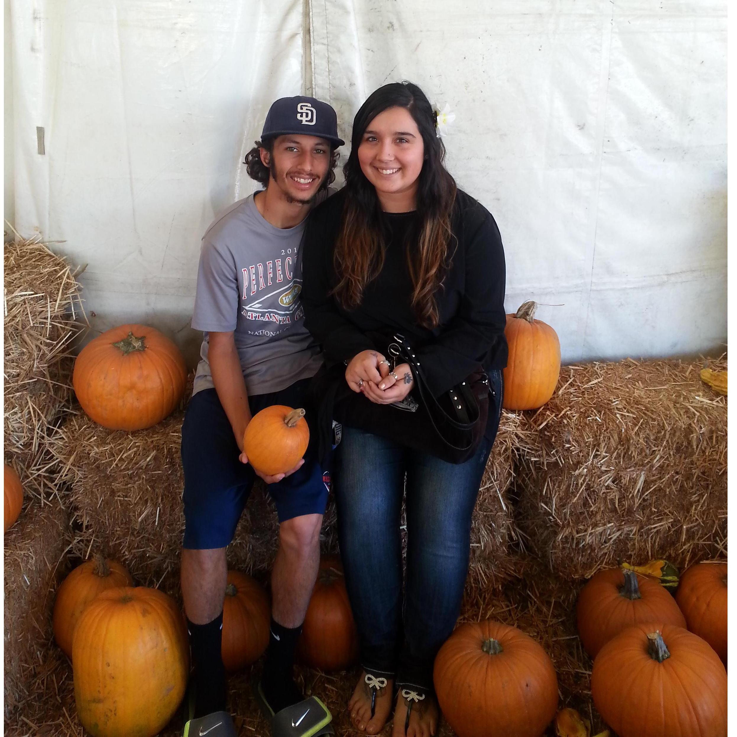Our First Pumpkin Patch Trip!