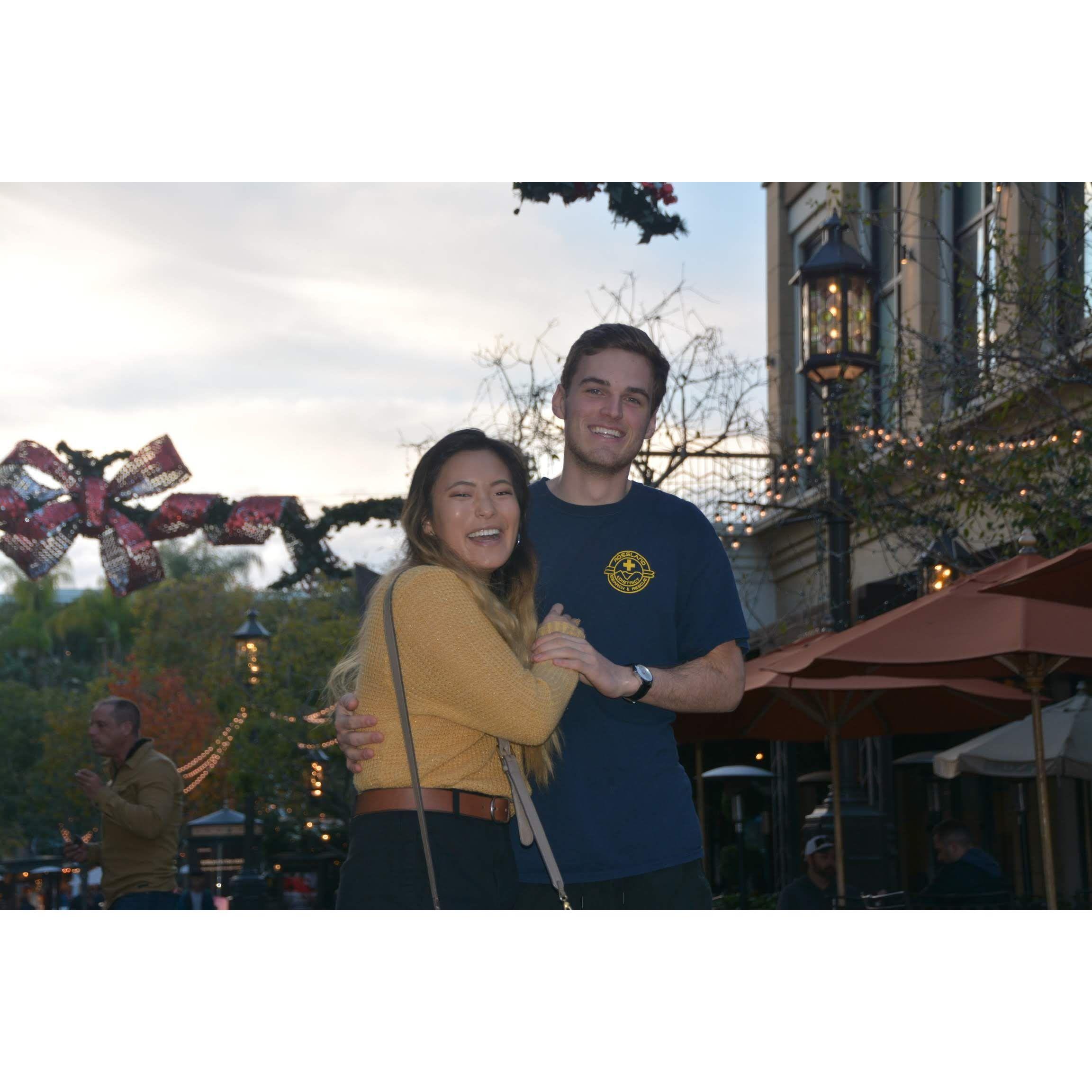 Celebrating the Holidays at the Americana at Brand