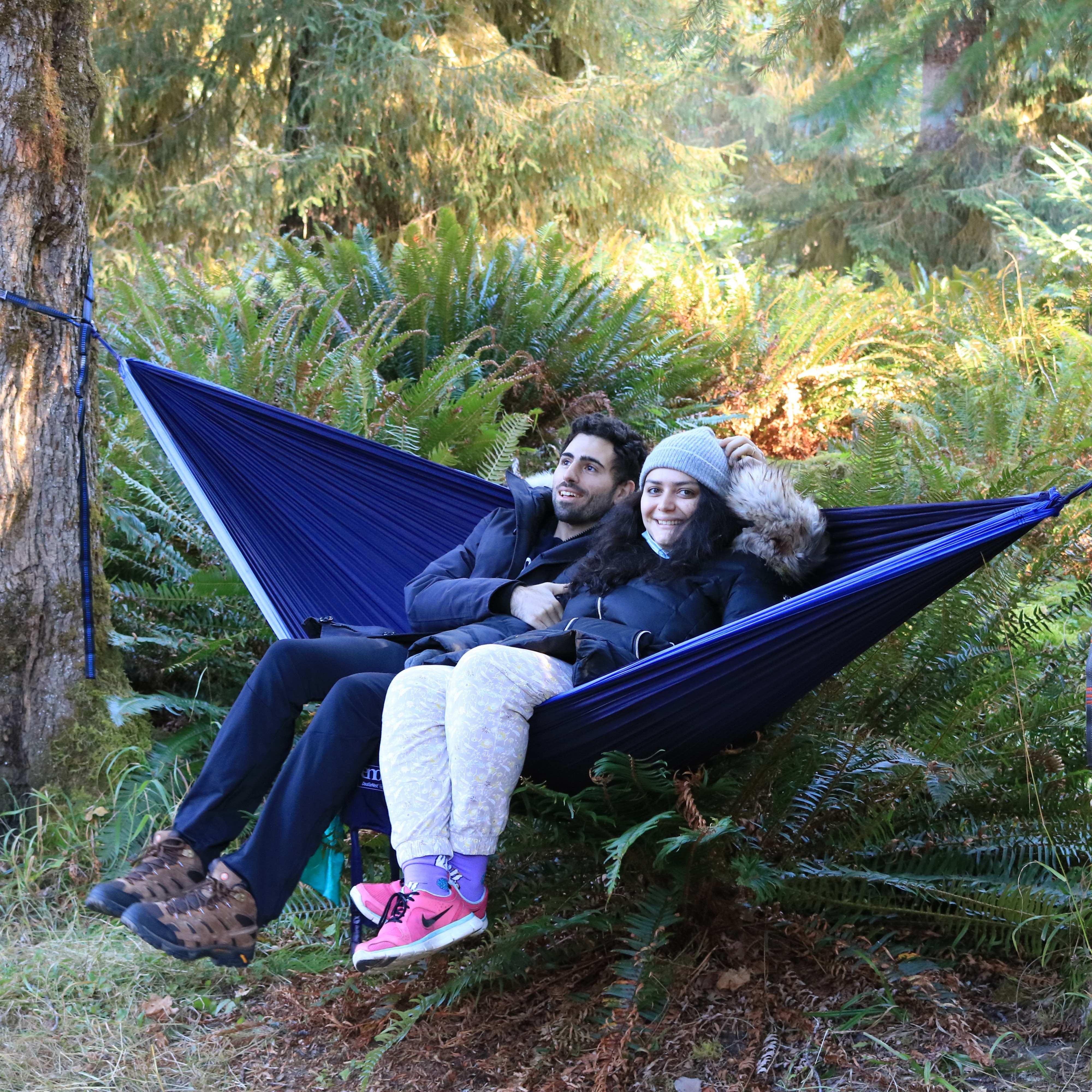 Camping in the Hoh Rainforest 