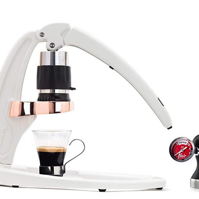 Flair Signature Espresso Maker (Pressure Kit, White)