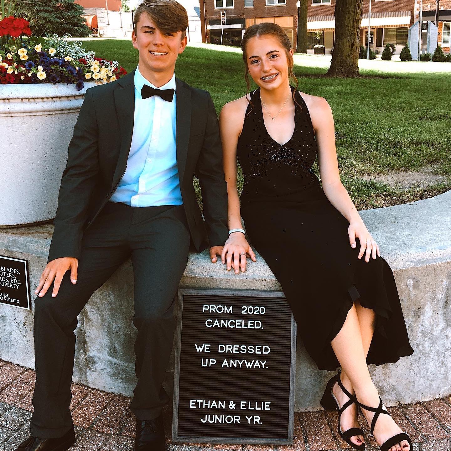 Our prom during COVID-19!