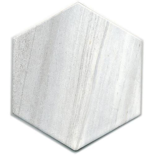 Style Selections Chique Gris 8-in x 8-in Porcelain Marble Floor Tile (Common: 8-in x 8-in; Actual: 7.19-in x 7.19-in)