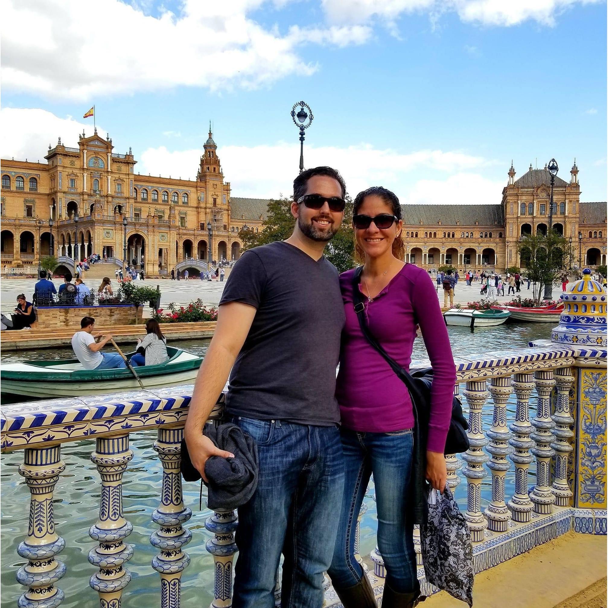 Seville, where Mike learned what it means for Jennifer to get hangry.