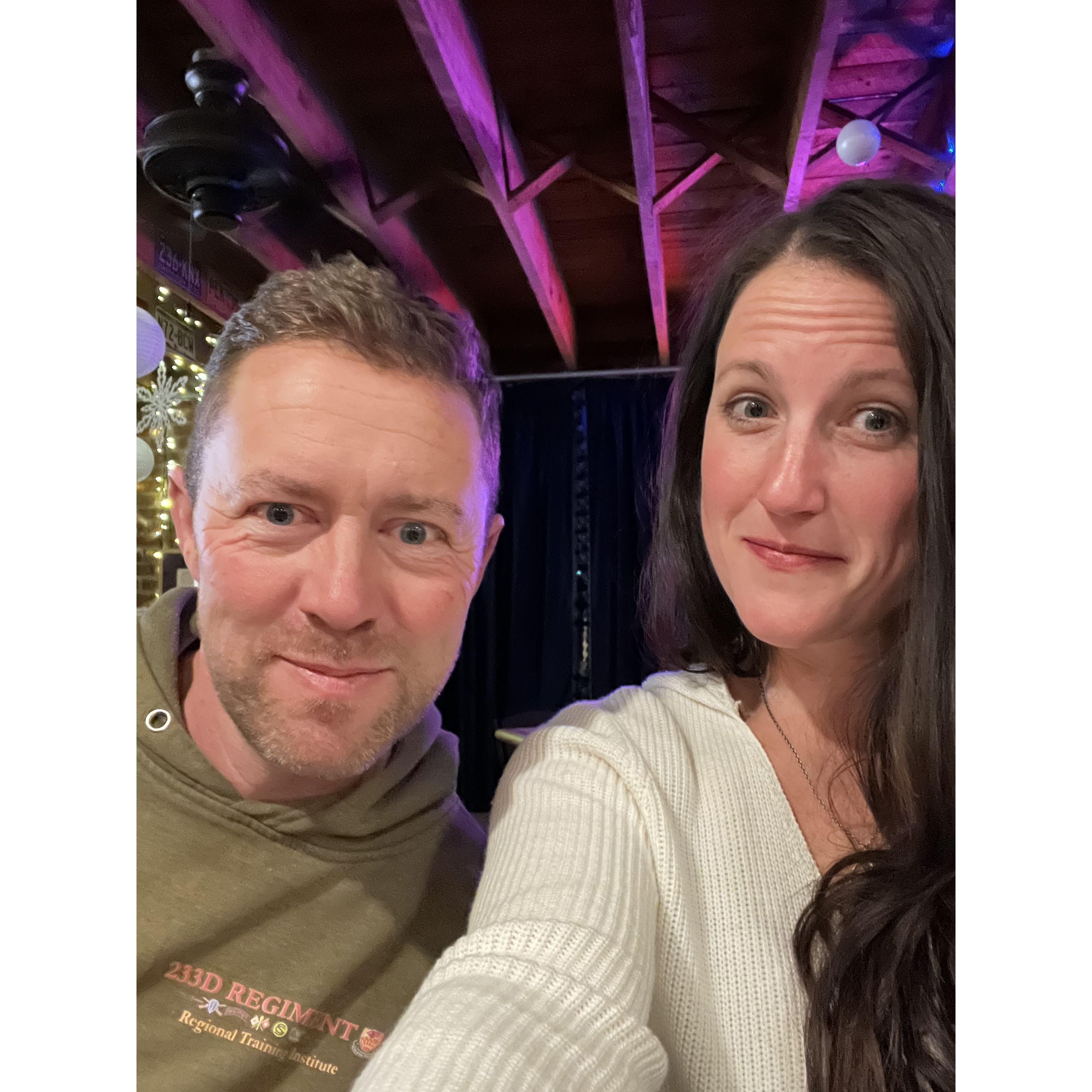 First date. Dan Sweeney, who?