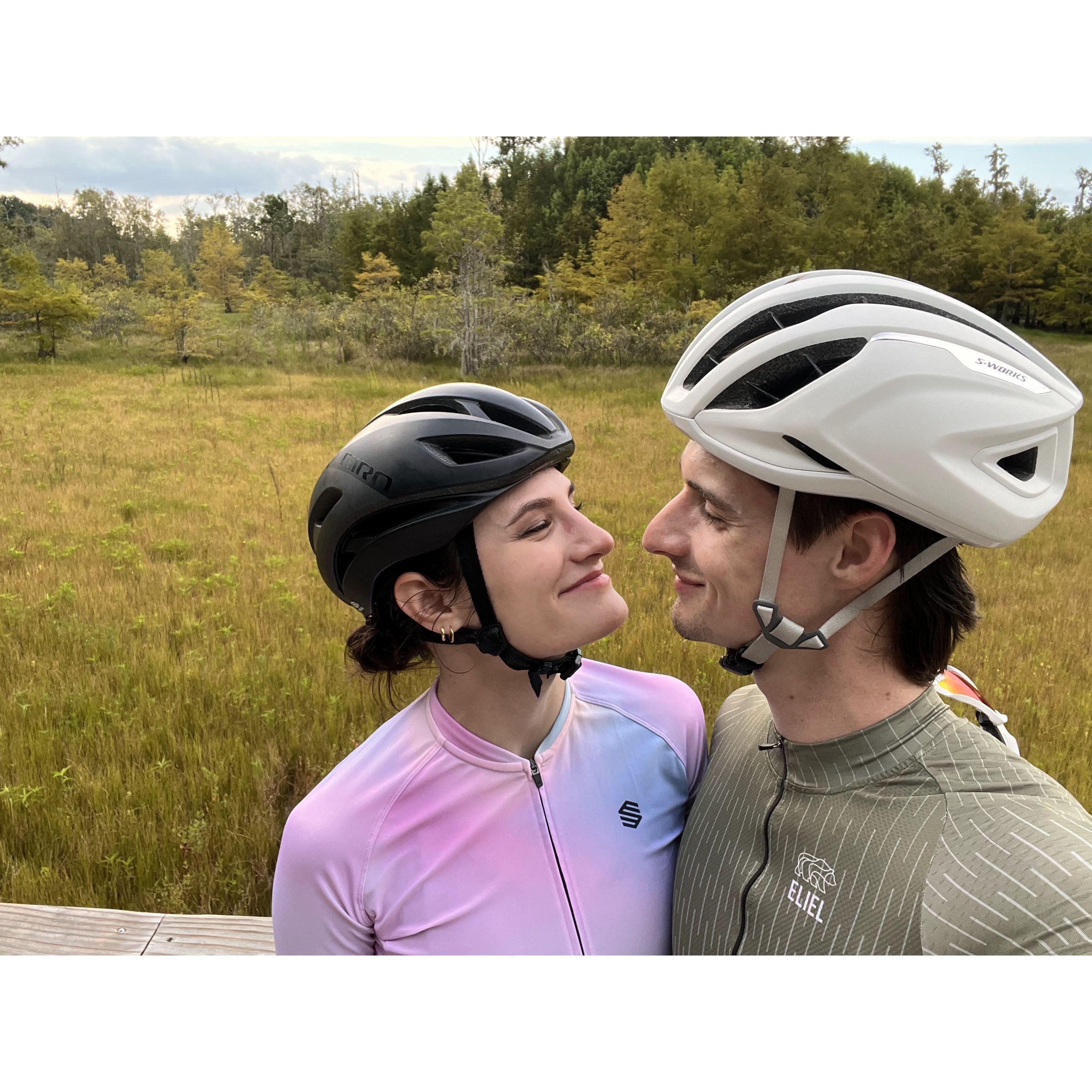 Freshly engaged and absolutely in love. :)