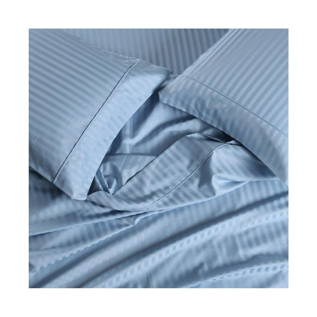 Extra Deep Pockets (22 inches) Stripe 650 Easy Care Sheet sets, King