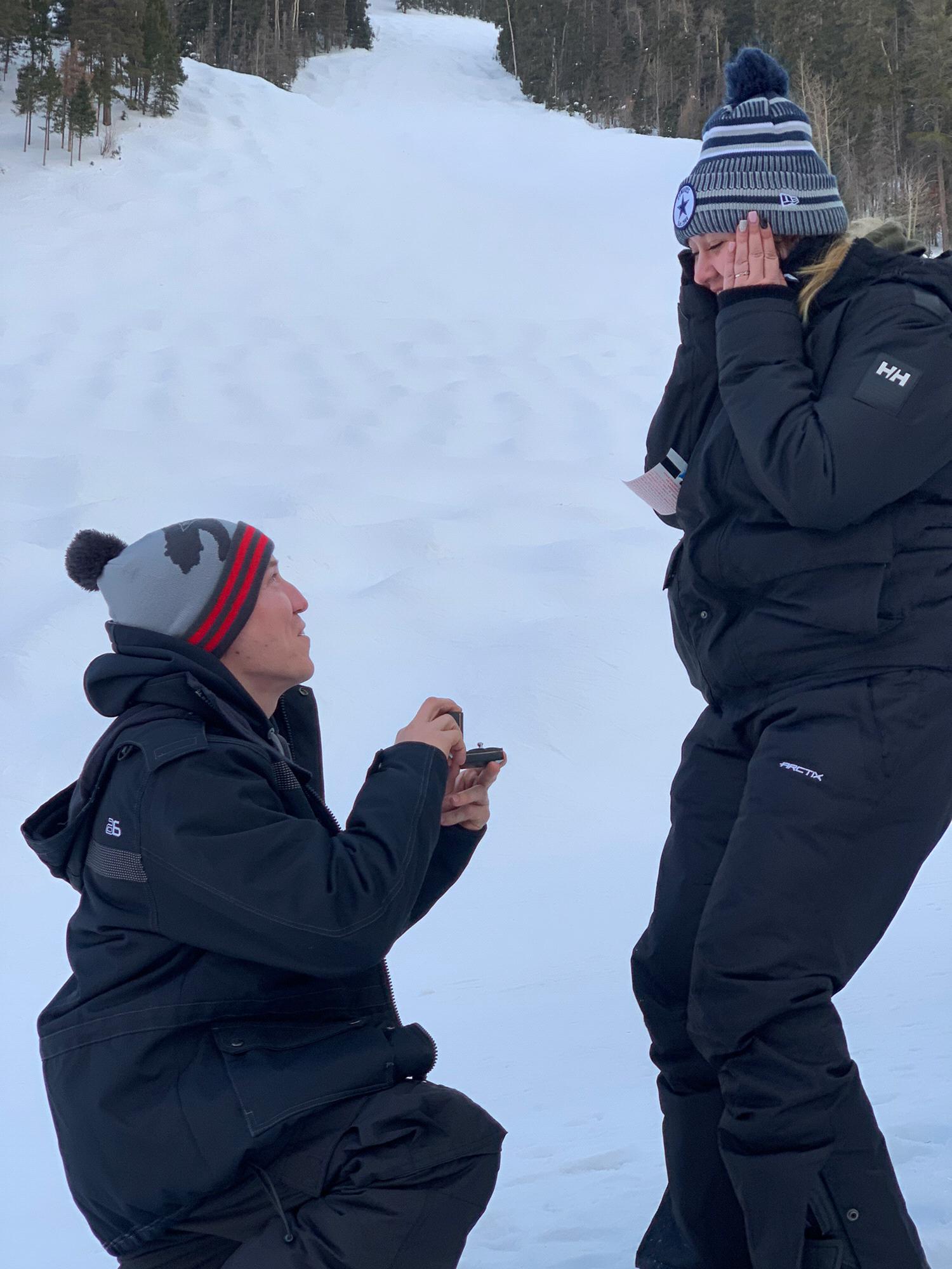 When he proposed!