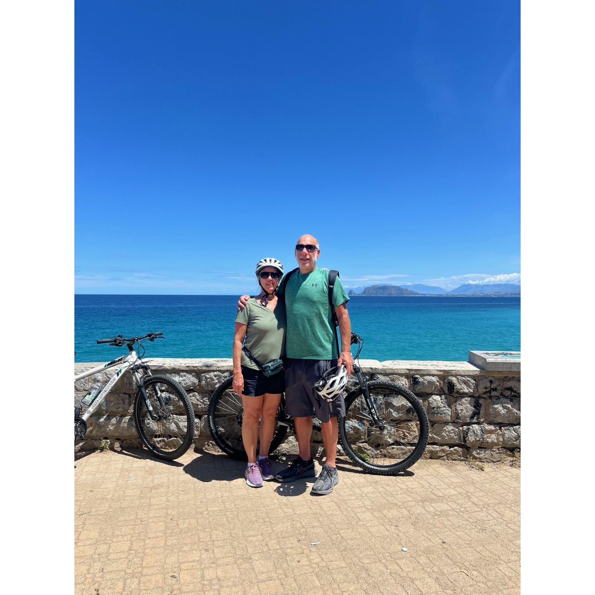 Biking in Palermo