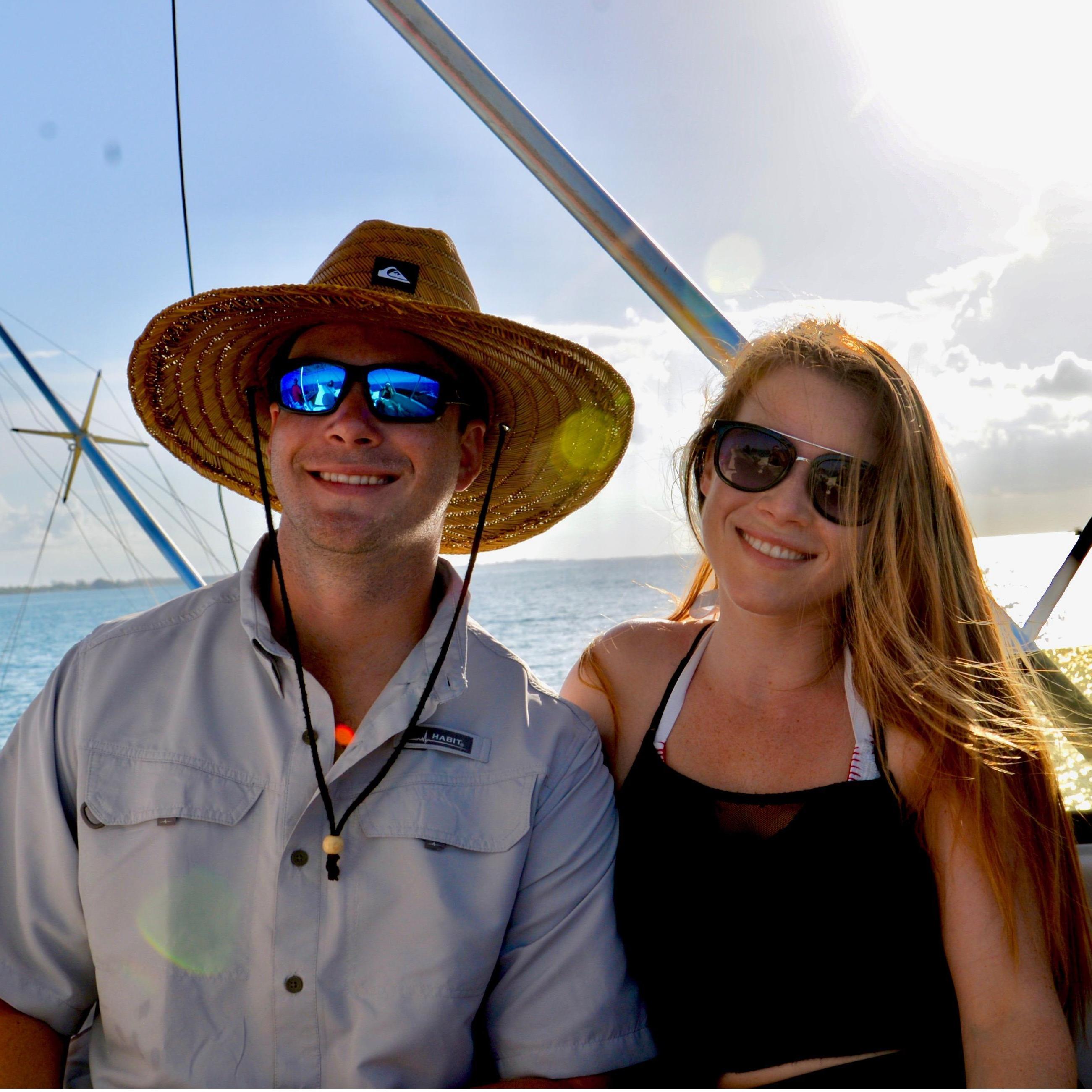 On a fishing trip in Key West!