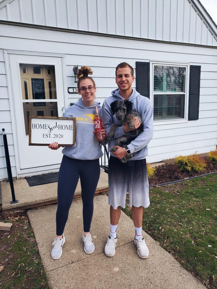 Our biggest “adult” purchase together 🏡 April 2020