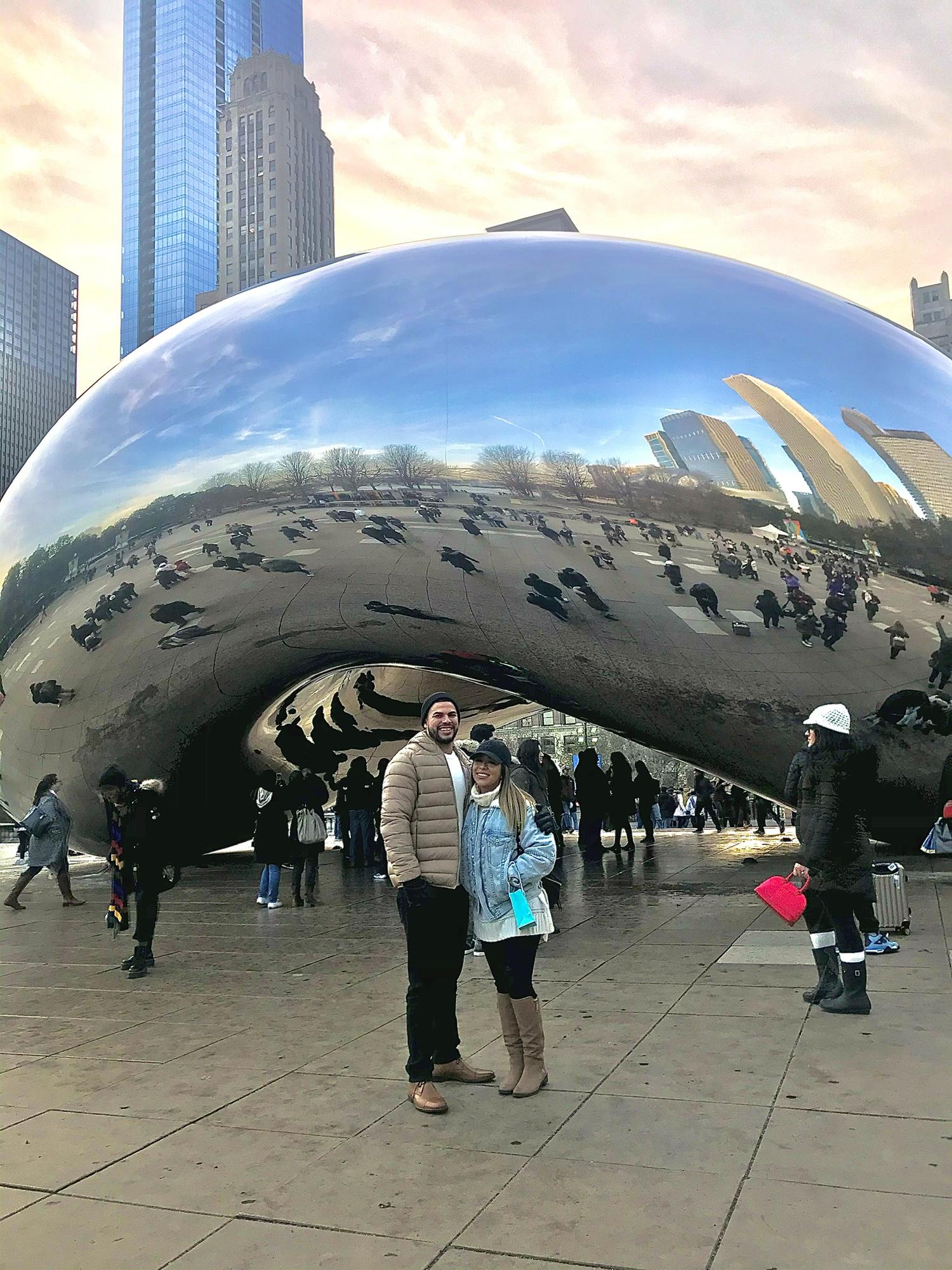 Exploring Chicago during snowy season