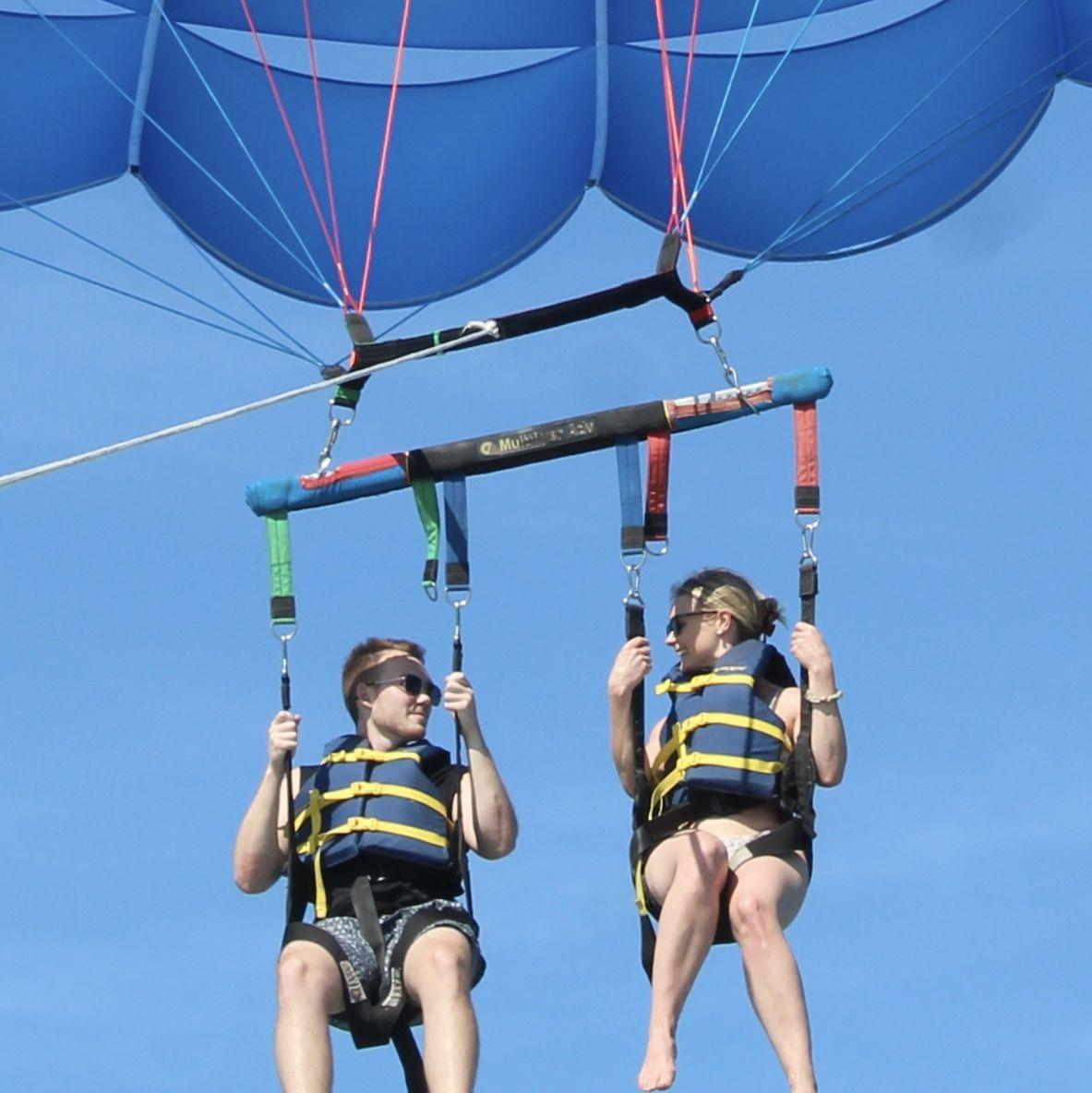 Parasailing in FL.