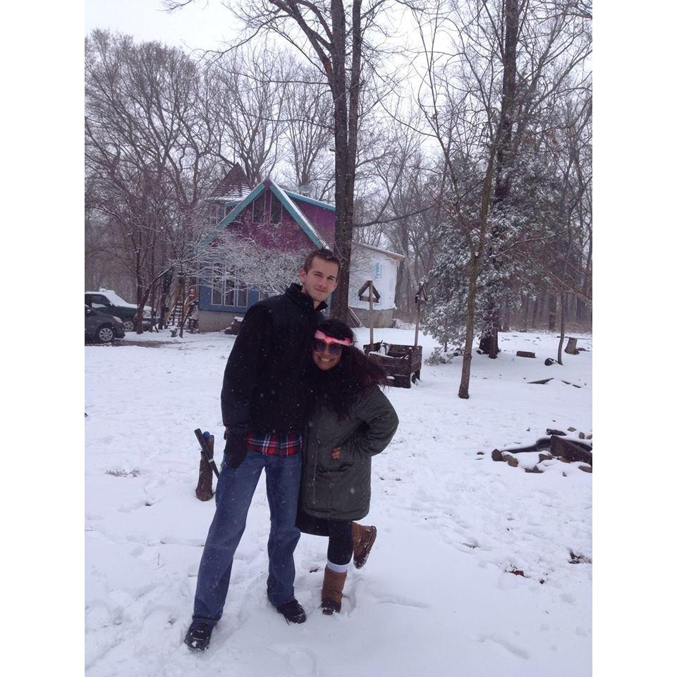 First trip back to meet/visit with Dustin's family. (Cassville, Missouri, 2014)