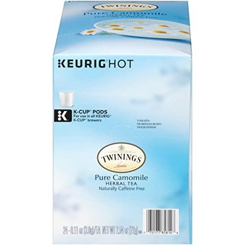 Twinings of London Pure Camomile Tea K-Cups for Keurig, 24 Count
