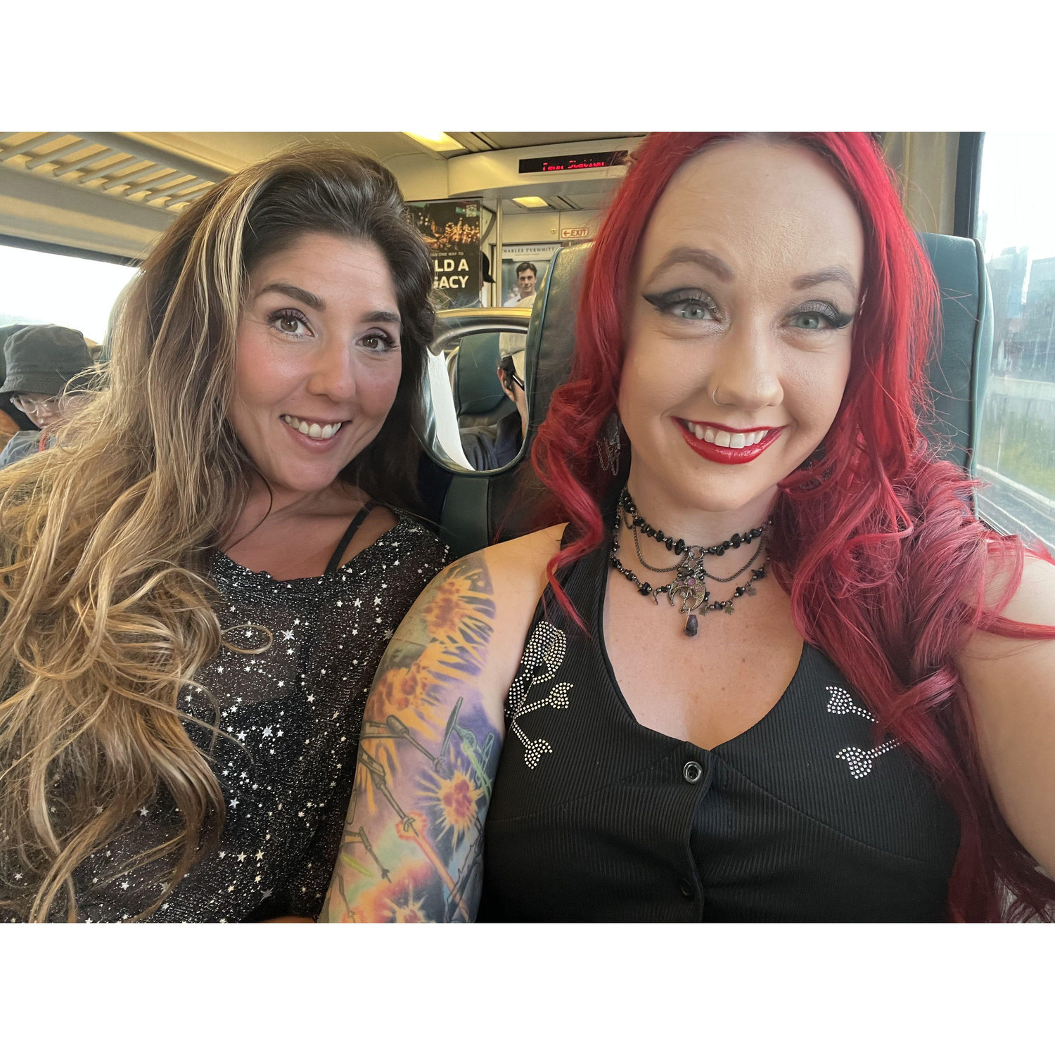 Sarah and Carissa heading to see LADY GAGA AT MSG!