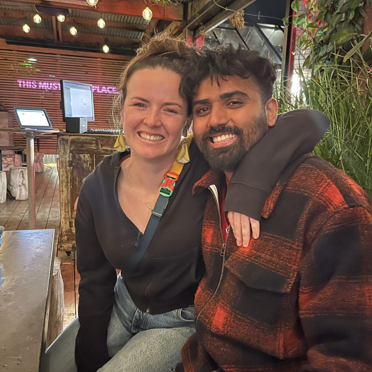 November 2022 - Auckland - Sat at a communal table at a dank pizzeria, yucked it up with the locals & smashed some good pie.