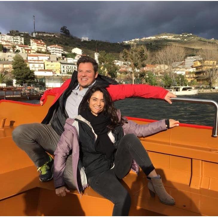 Having some Port in Porto, Portugal!