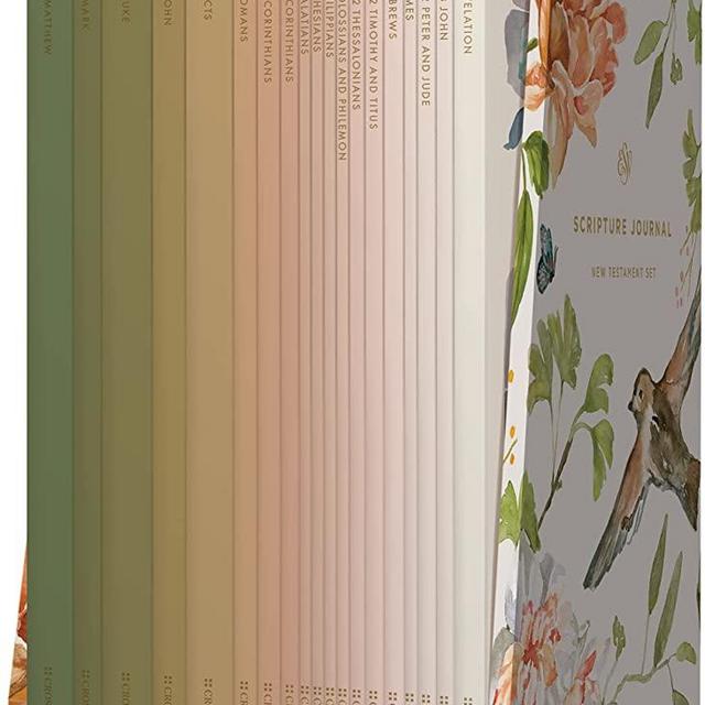 ESV Scripture Journal: New Testament Set (Artwork by Ruth Chou Simons) (Paperback)
