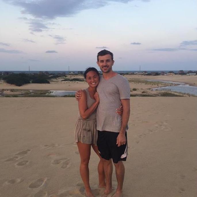 Dunes in Nag's Head, SC for Yana's birthday (Danik's sister) - 8/2017