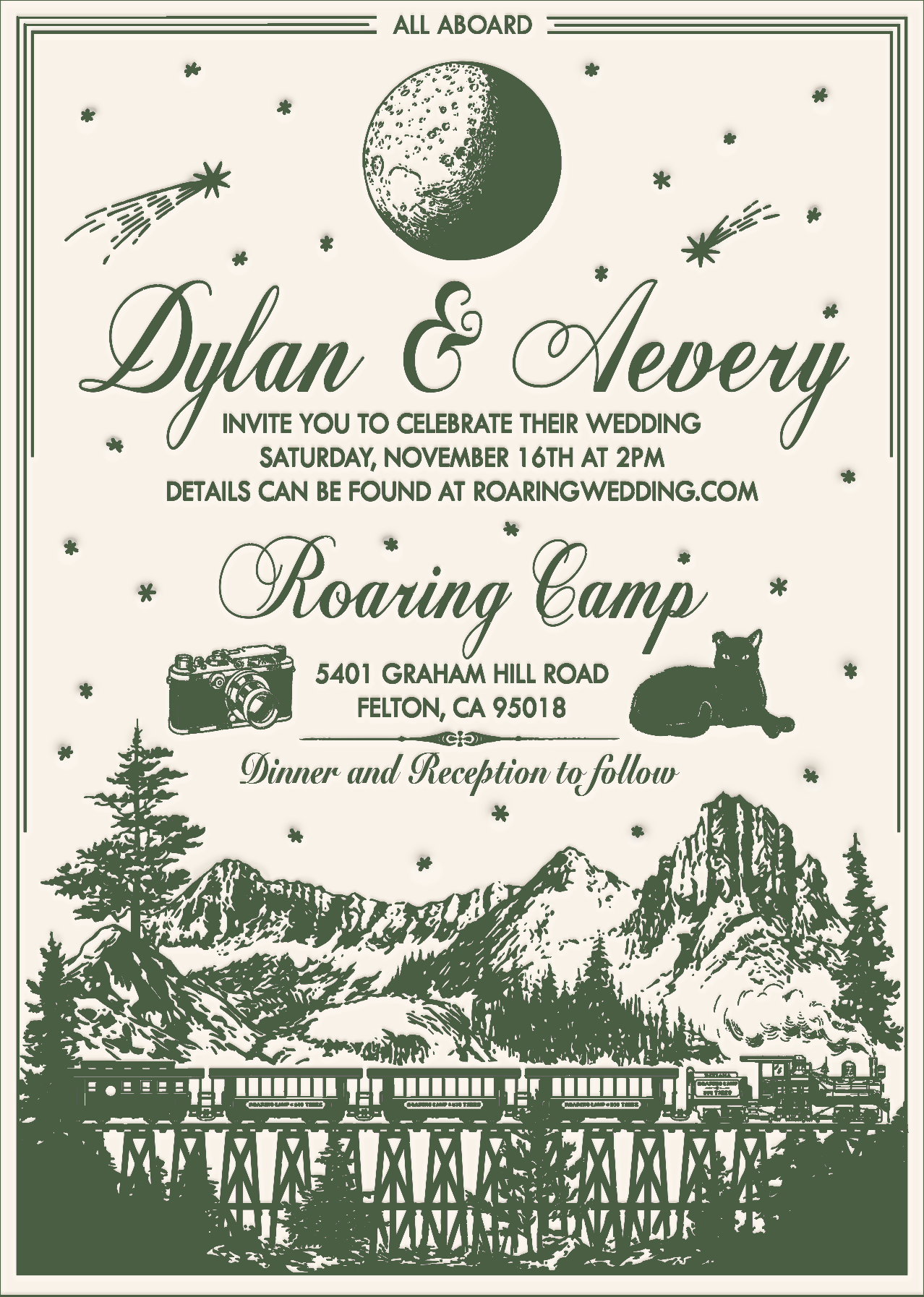 The Wedding Website of Aevery Huens and Dylan Young