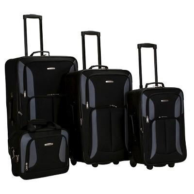 Rockland Journey 4pc Luggage Set