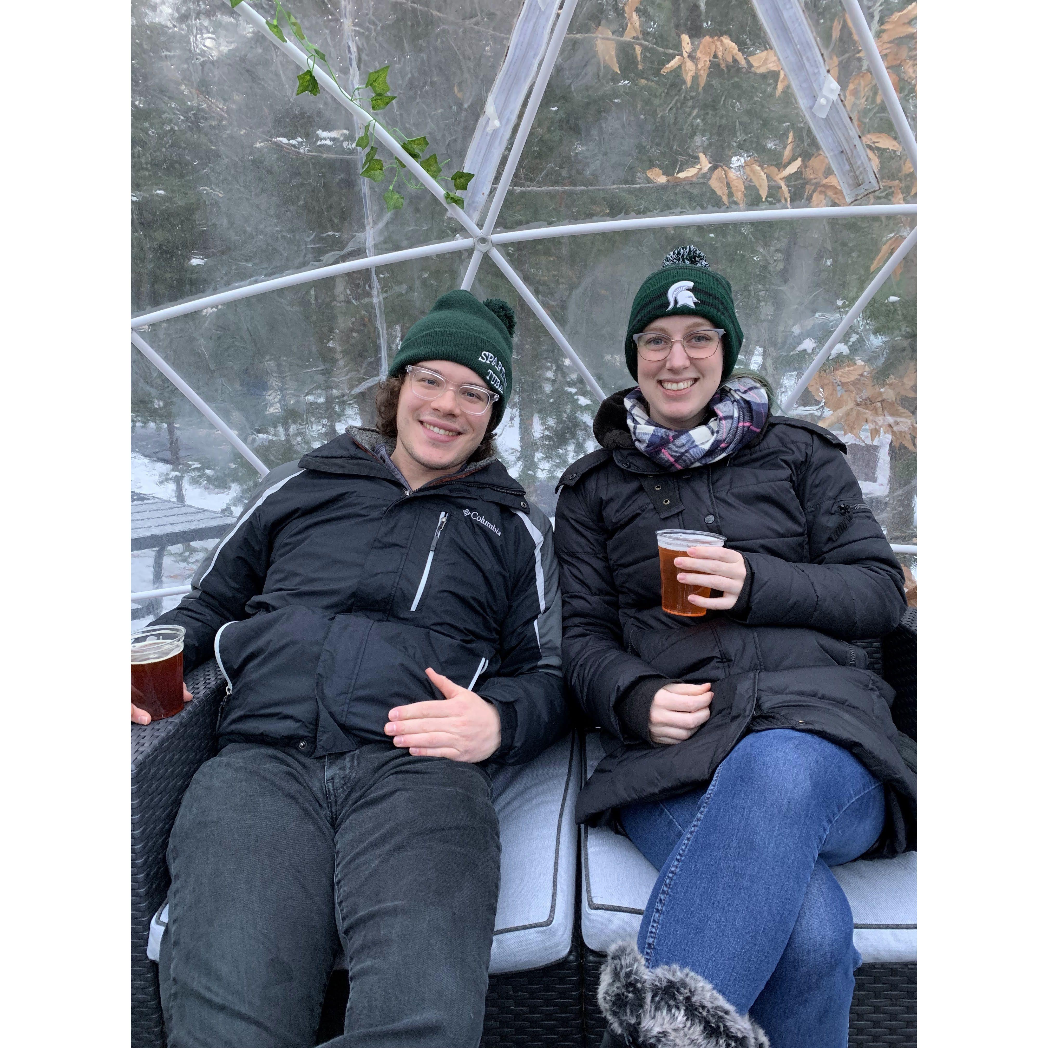 We love a good igloo beer