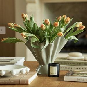 Darcia Vase in Green