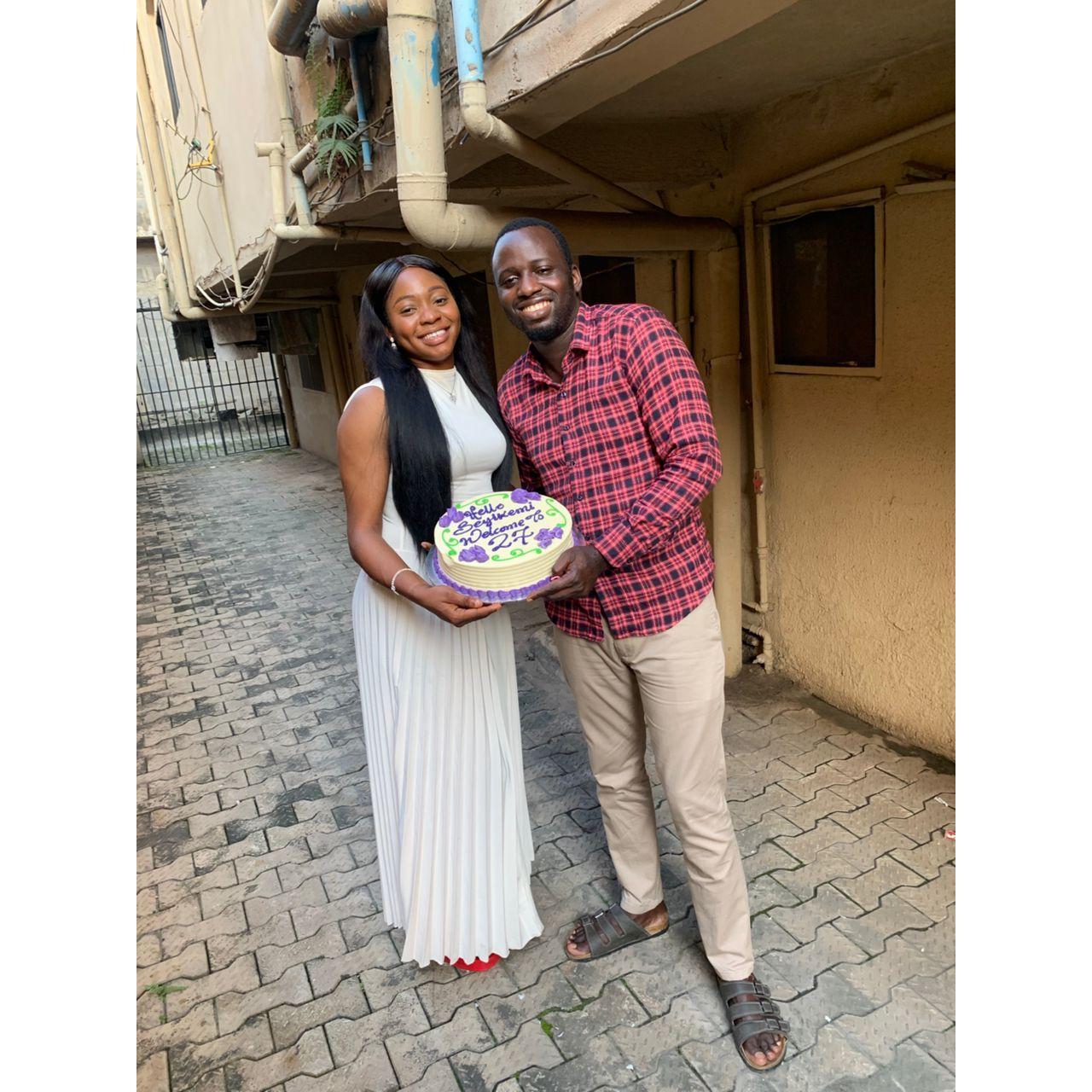 Baby girl's birthday