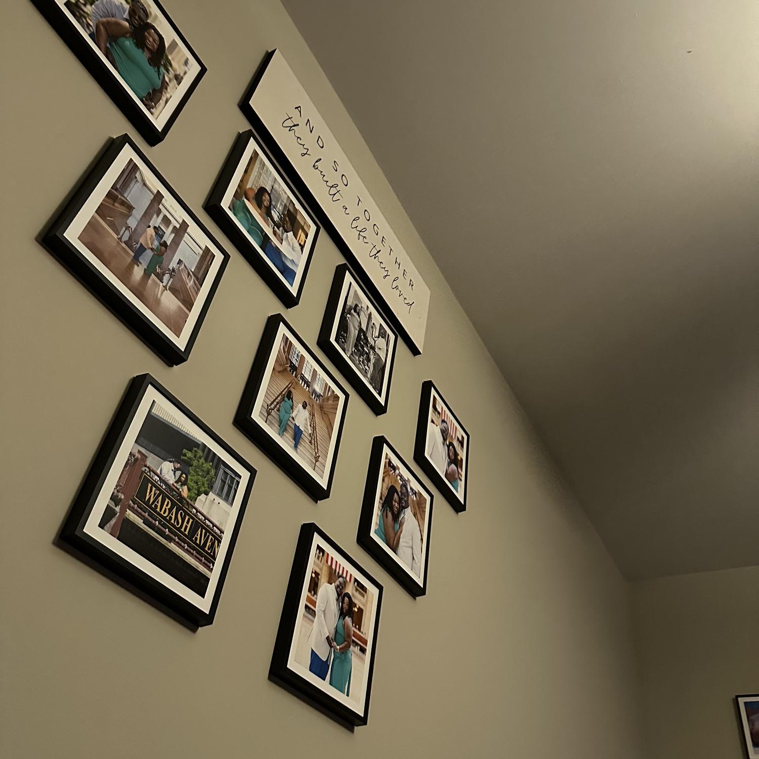 Our first set of Mixtiles together in our home!