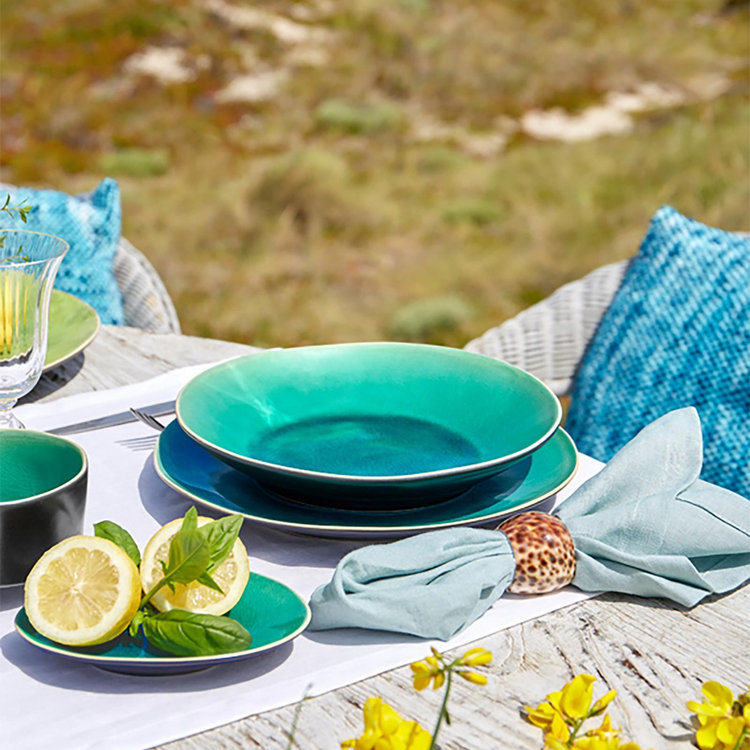 COSTA NOVA, Riviera Azur Dinner Plate | Zola