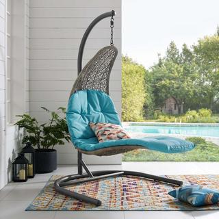 Landscape Hanging Chaise Lounge Outdoor Swing Chair