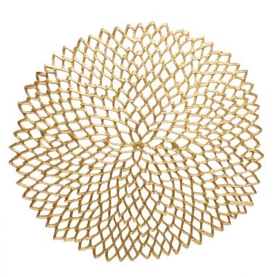 Chilewich Dahlia Brass Place Mat
